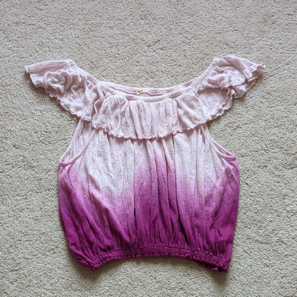 Free People Cora Lee Crop Top Size M